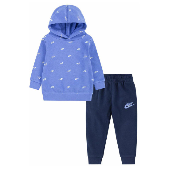 Nike Βρεφικές φόρμες σετ Sportswear Club SSNL AOP Nike Βρεφικές φόρμες σετ Sportswear Club SSNL AOP